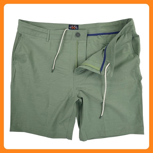 Faherty Other - Faherty Shorts Men 40 Green All Day Hybrid Performance Stretch Drawstring Chino